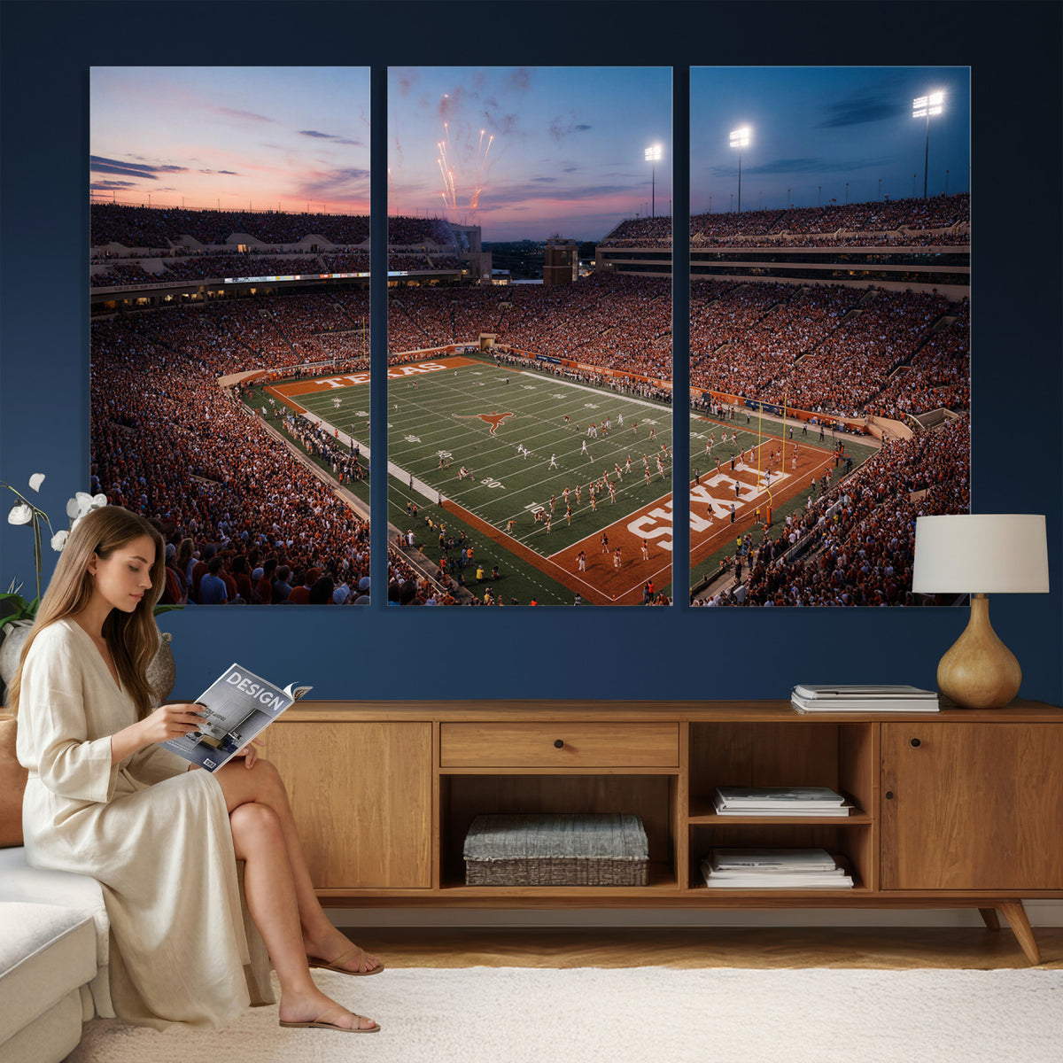 31666911-MGV-CV-36X24 - Stadium Wall Art Canvas Print