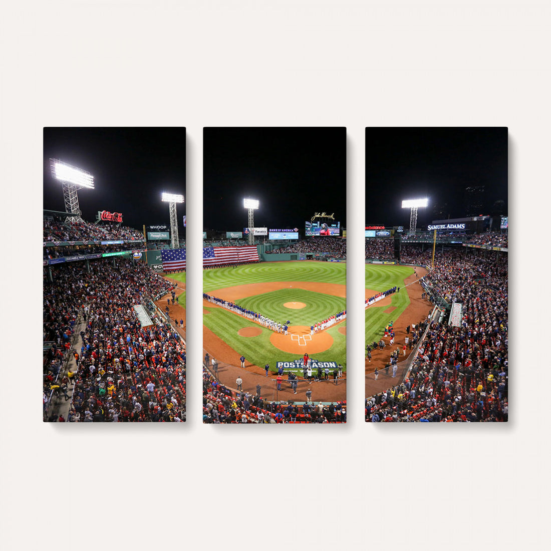 Fenway Park Wall Art Canvas Print | Large Baseball Stadium Canvas for Boston Red Sox Fans