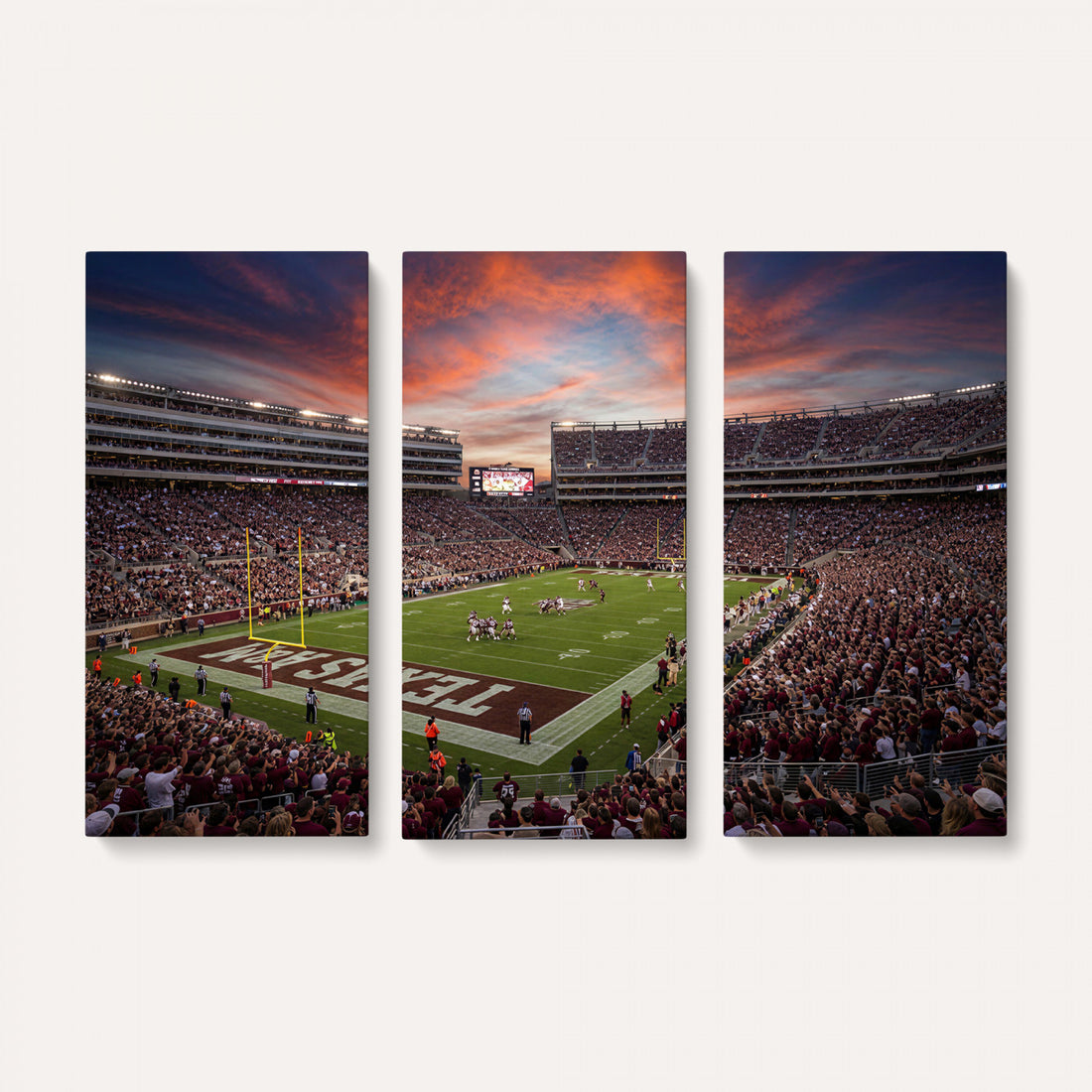 Kyle Field Wall Art Canvas Print, Texas A&M Aggies Stadium Decor