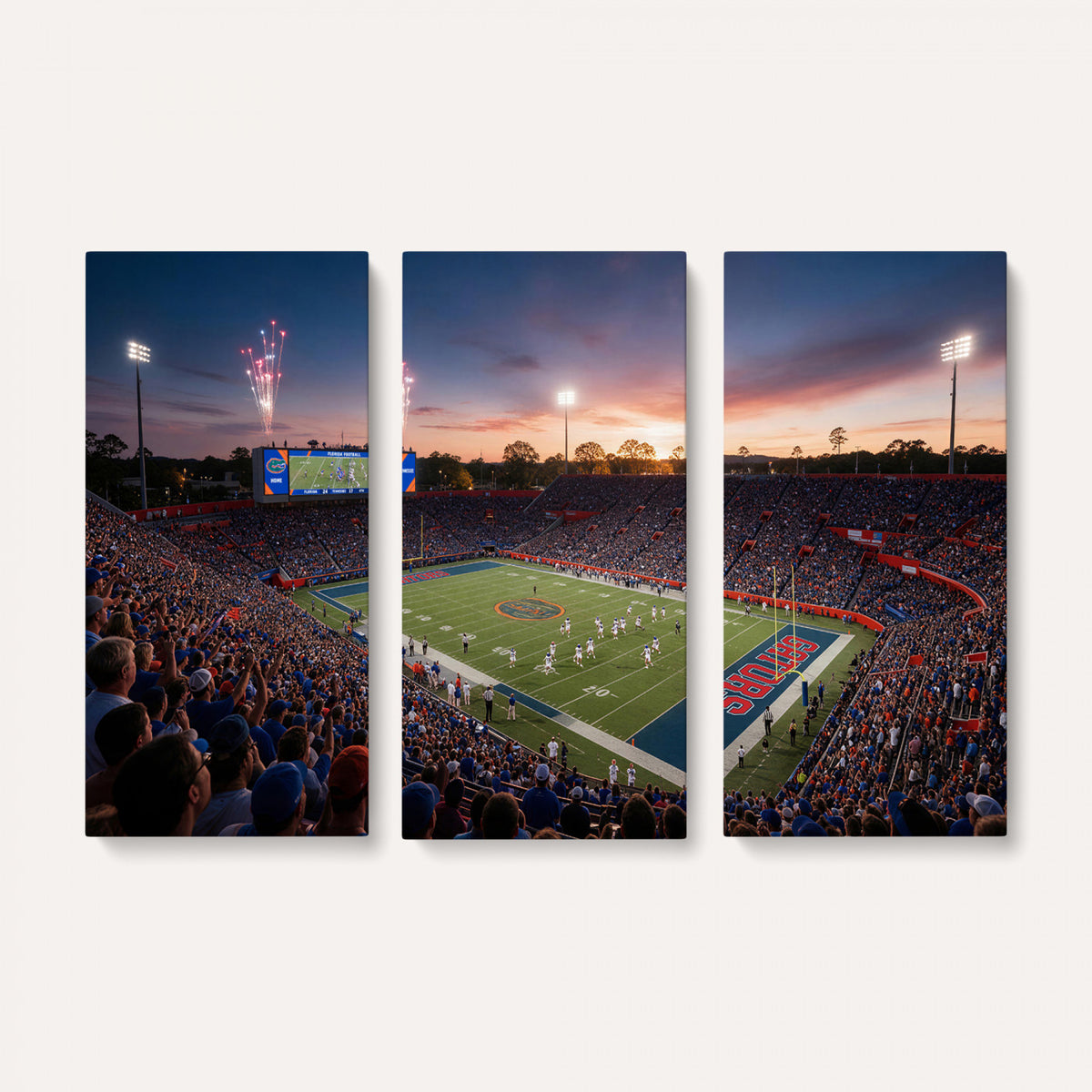 76151234-MGV-CV-36X24 - Stadium Wall Art Canvas Print