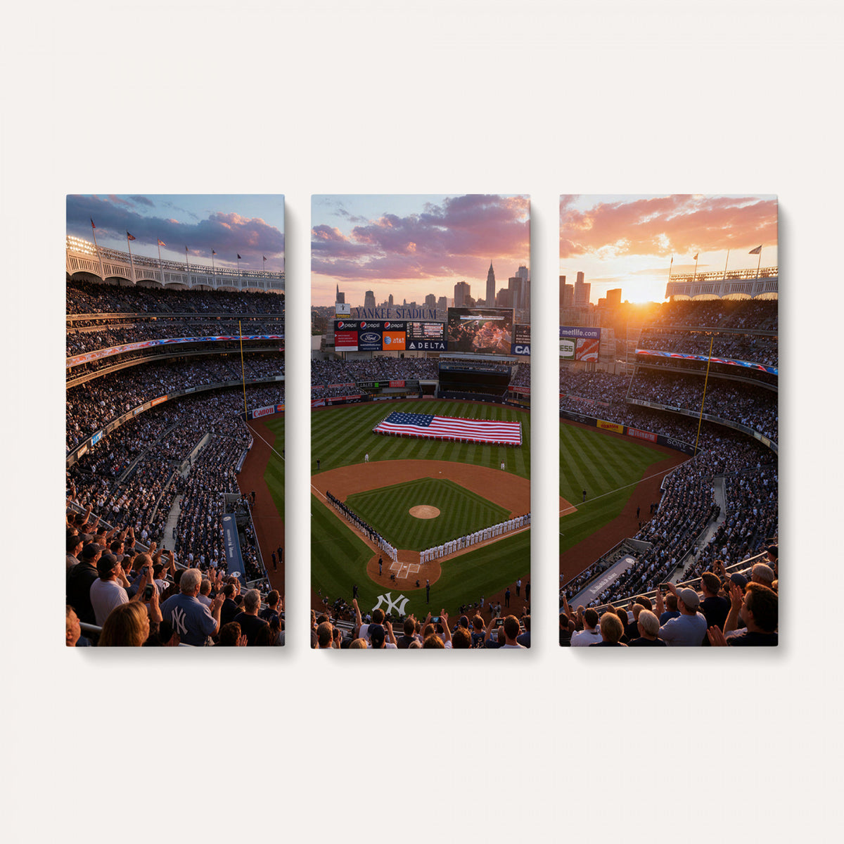 43632742-MGV-CV-36X24 - Stadium Wall Art Canvas Print