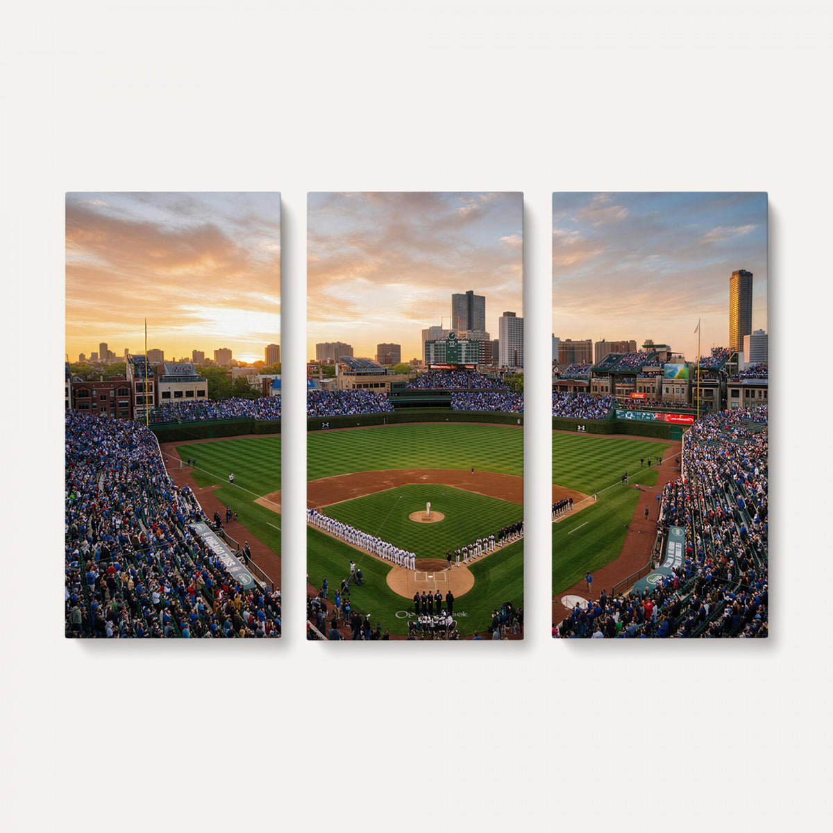76885212-MGV-CV-36X24 - Stadium Wall Art Canvas Print