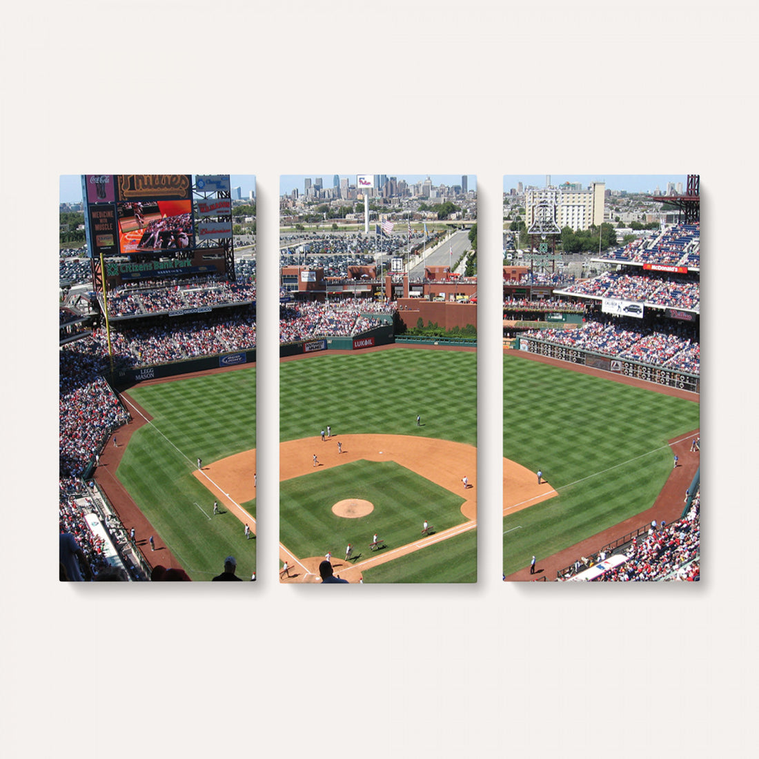 Philadelphia Phillies Baseball Team Print, Philadelphia Citizens Bank Park Stadium Wall Art
