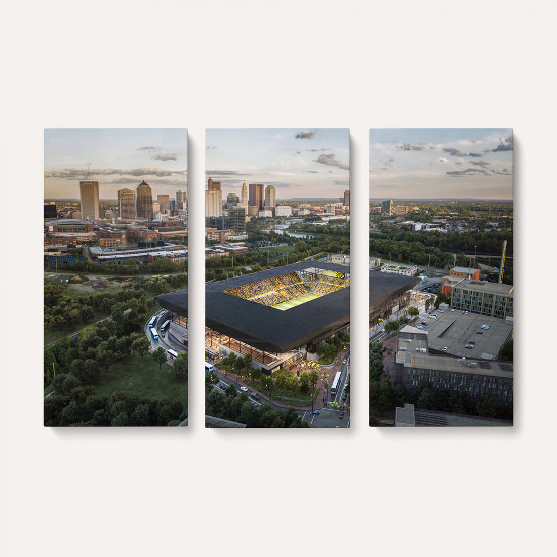 Columbus Crew Soccer Team Print, Columbus Crew Stadium Wall Art