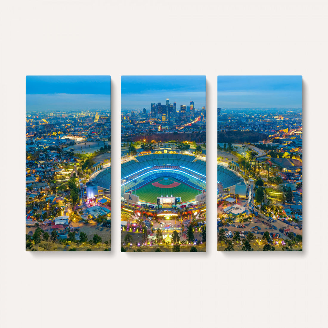 Los Angeles Dodgers Wall Art Canvas, Dodger Stadium Wall Art