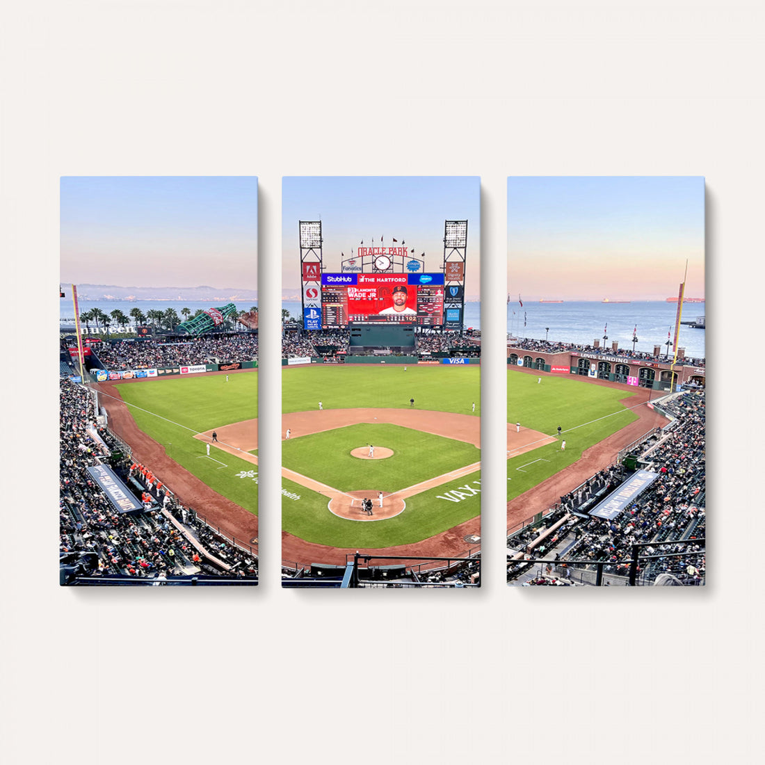 San Francisco Giants Baseball Team Print, Oracle Park