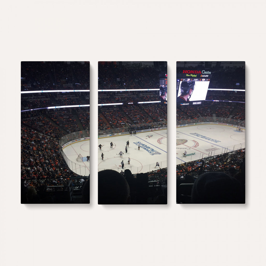 Honda Center California Anaheim Ducks Hockey Stadium Wall Art