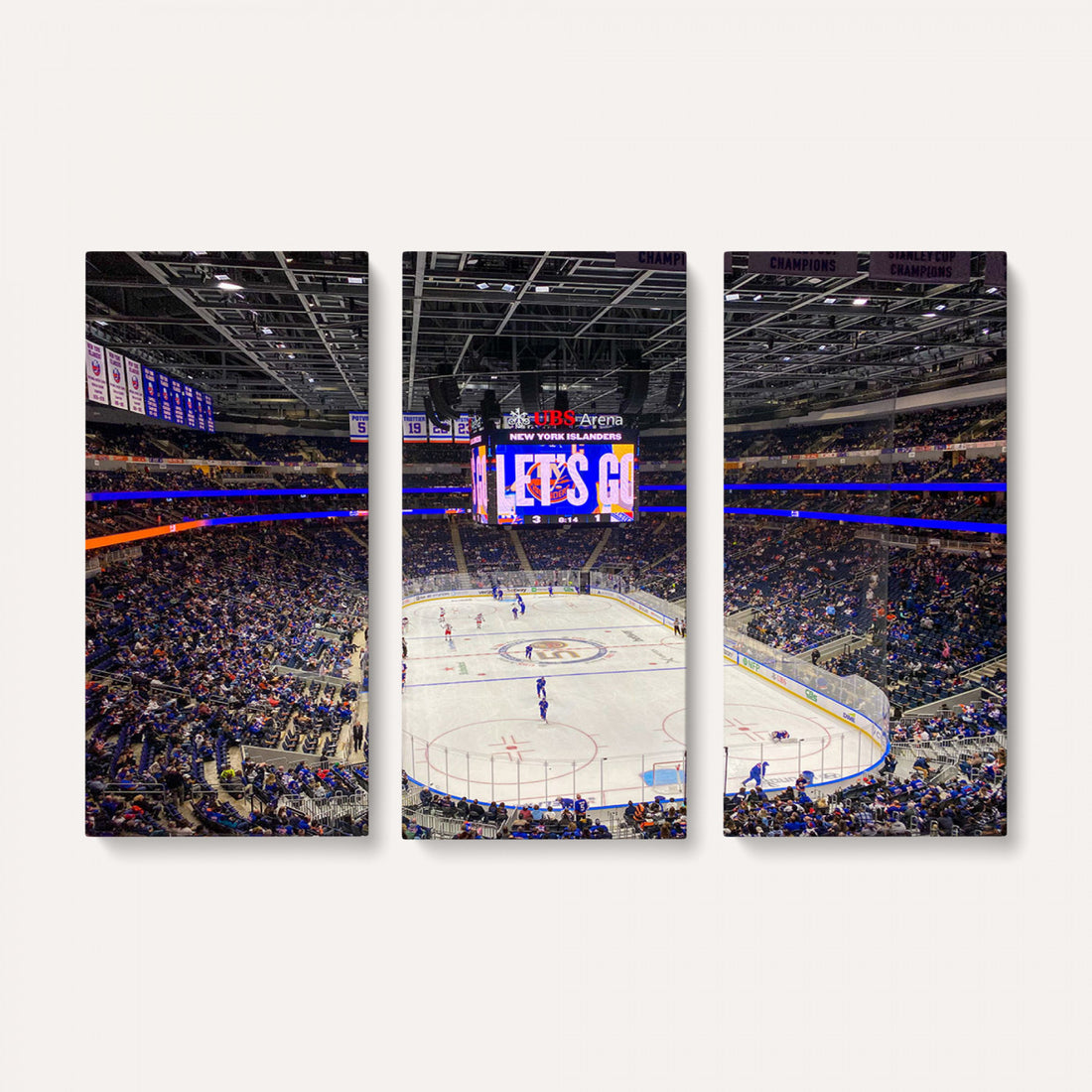 UBS Arena Elmont New York Islanders Ice Hockey Wall Art