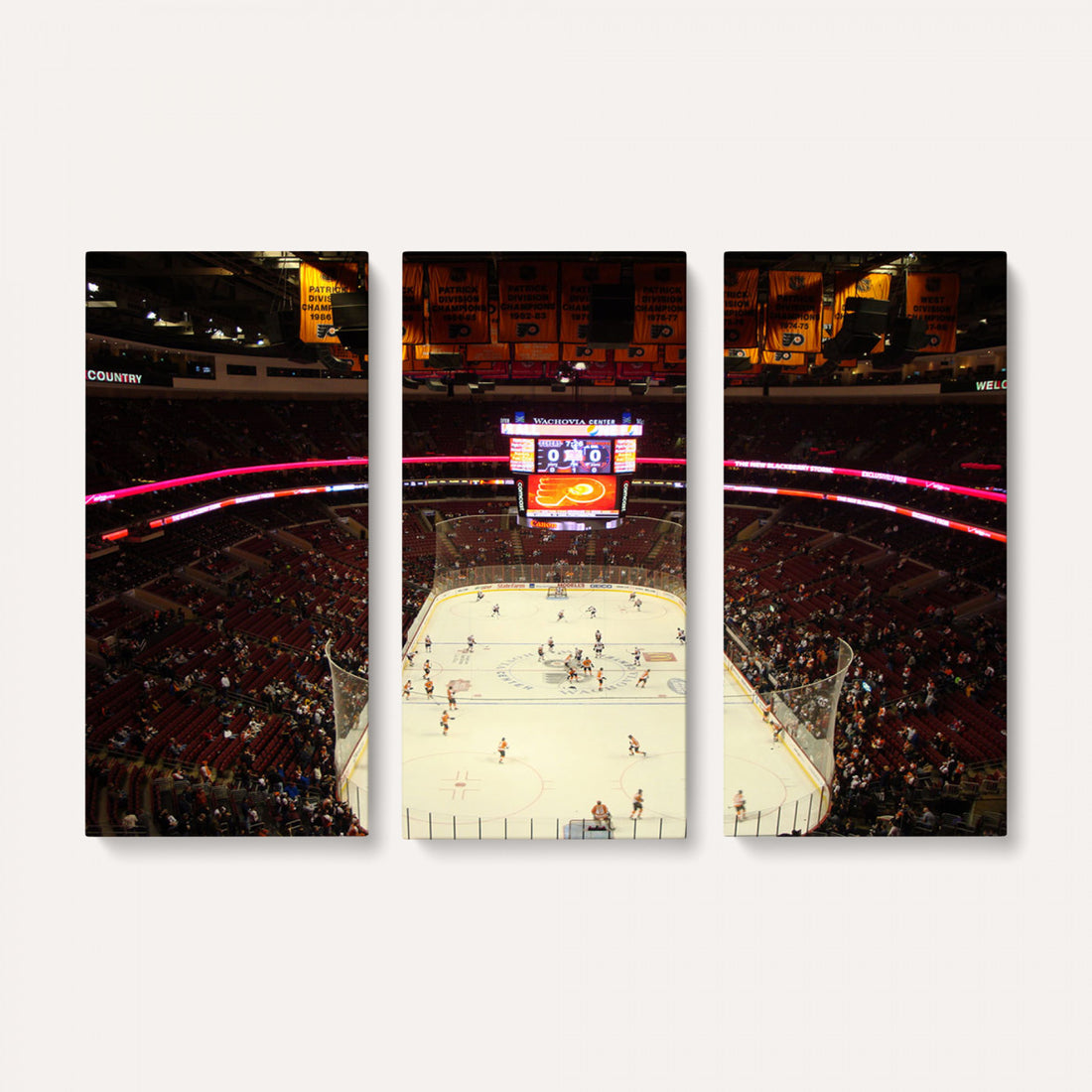 Wachovia Center Prior to Flyers Game Ice Hockey Stadium