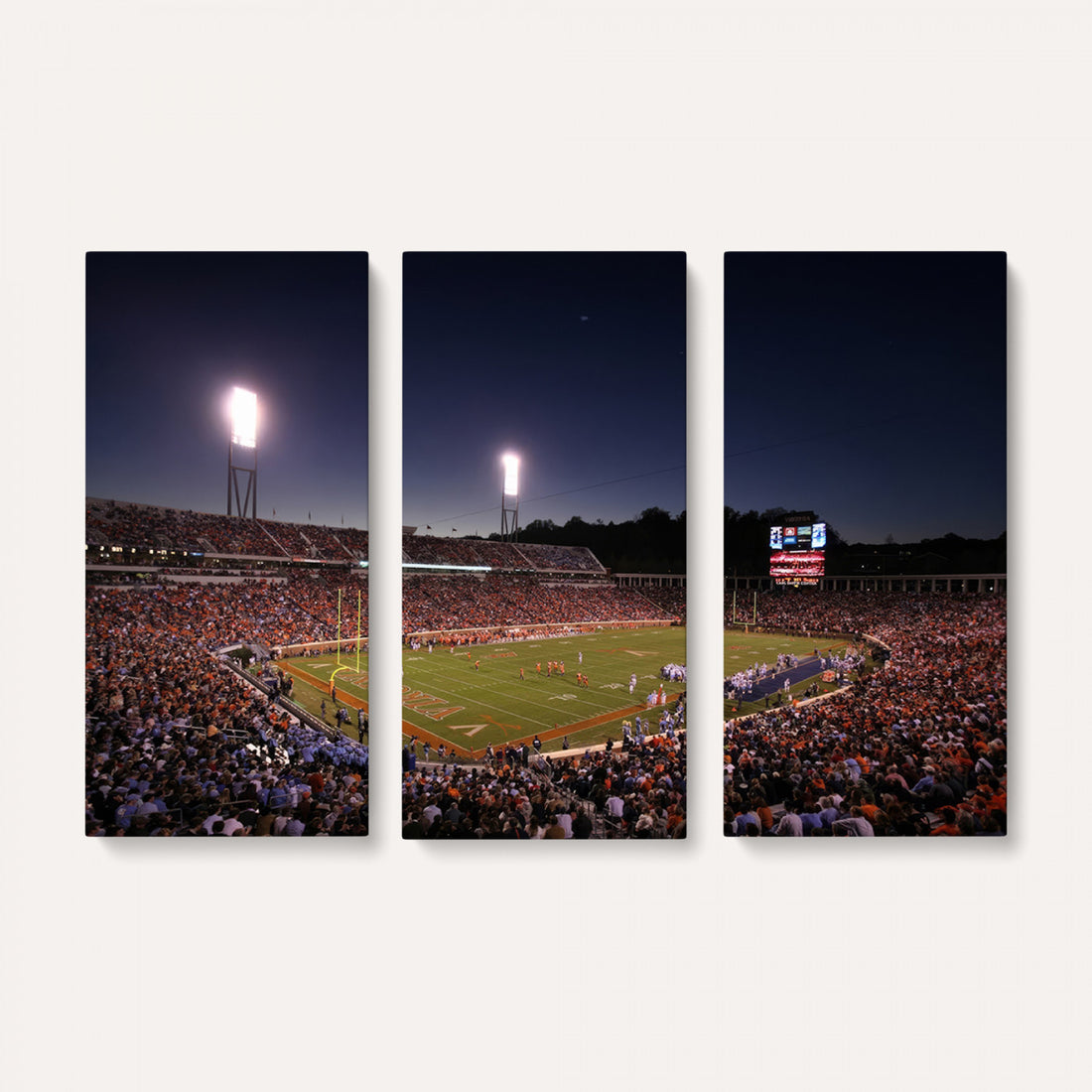 Virginia Cavaliers Football Team Print, Charlottesville, Framed and Ready to Hang