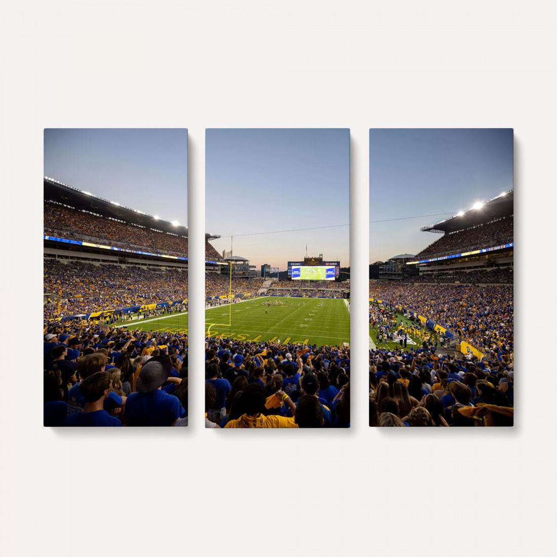 Pittsburgh Panthers Football Team Print, Pittsburgh, Framed and Ready to Hang