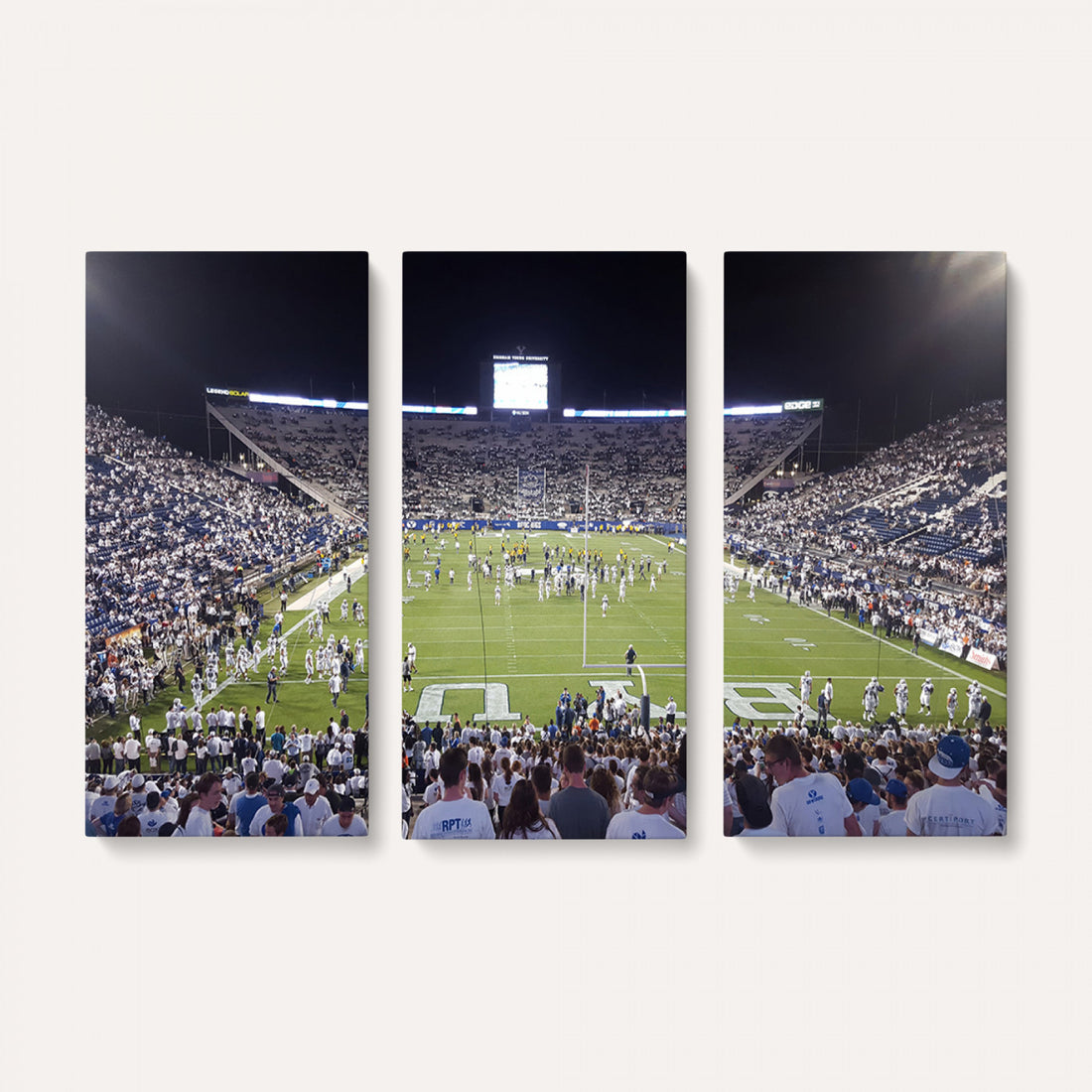 Brigham Young University Cougars Football Print Canvas
