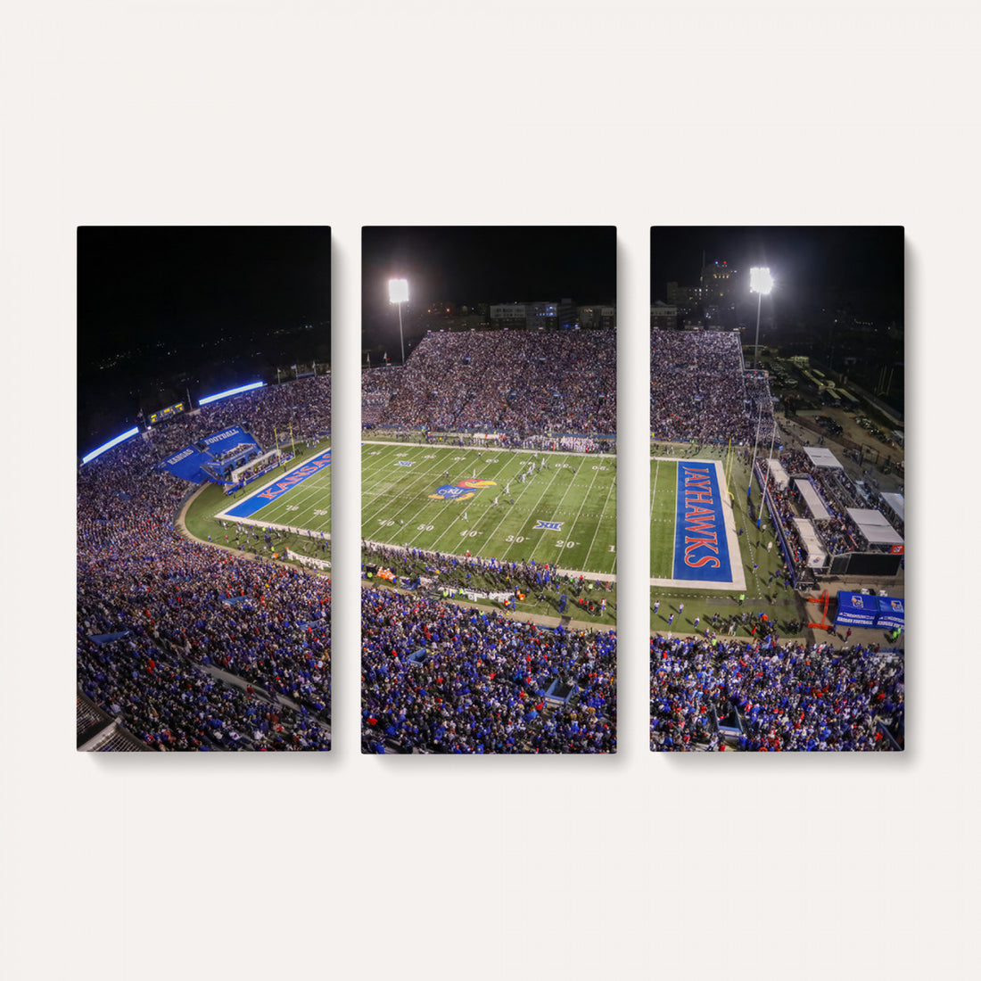 University of Kansas Jayhawks Football Team Print, Lawrence