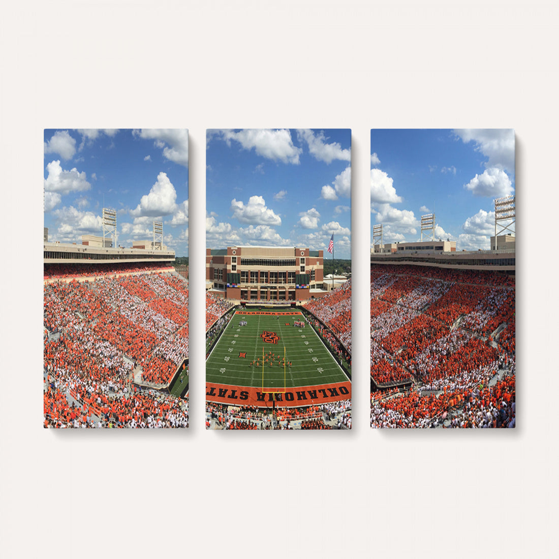 Oklahoma State Cowboys Football Team Print, Stillwater