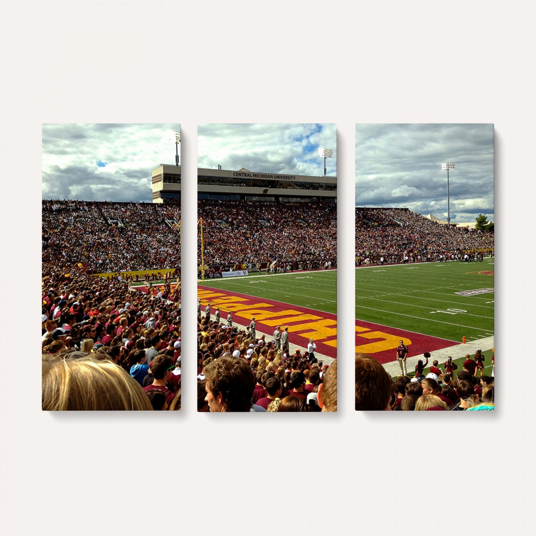 Central Michigan University Chippewas Football Team Print