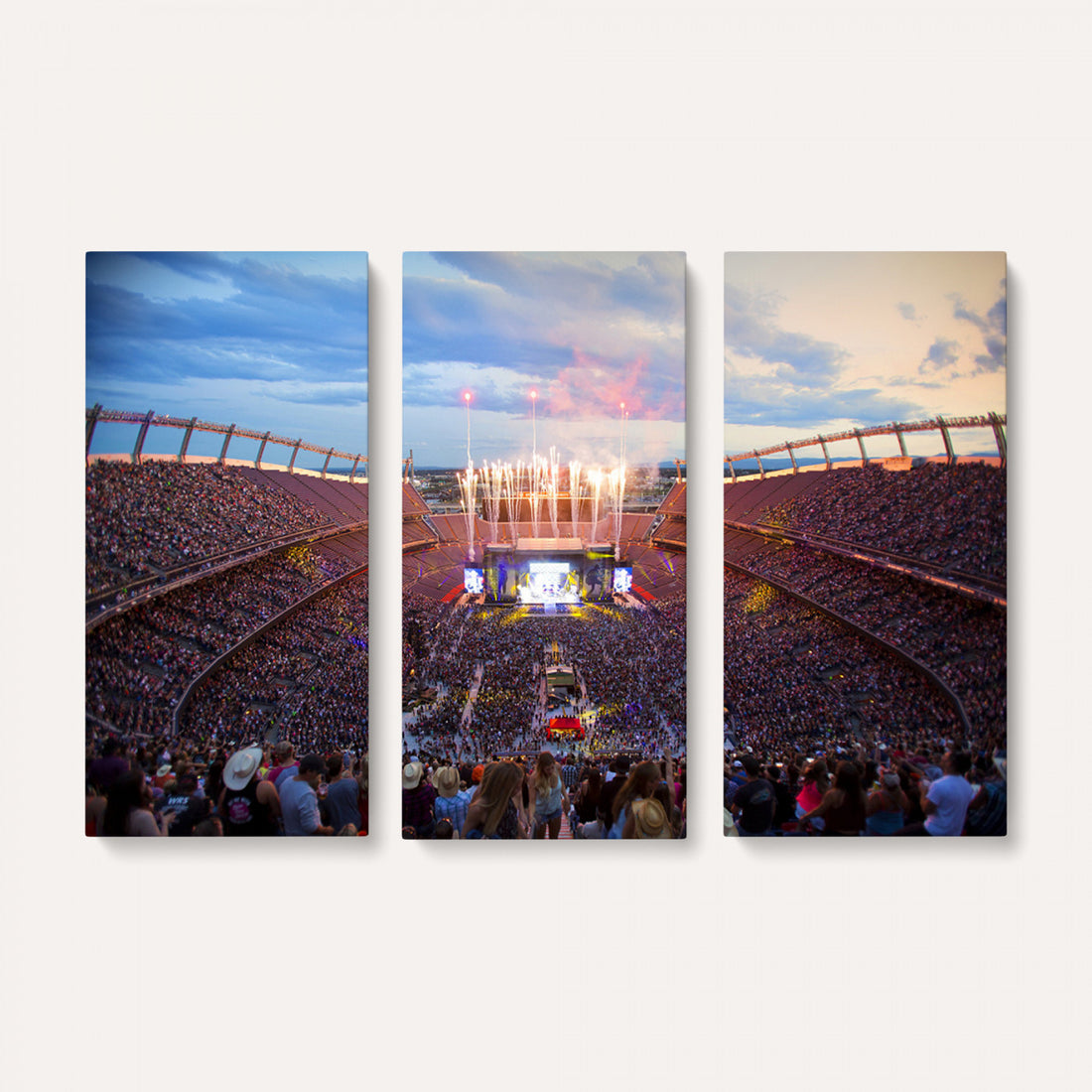 Denver Broncos Football Team Print Canvas, Empower Field