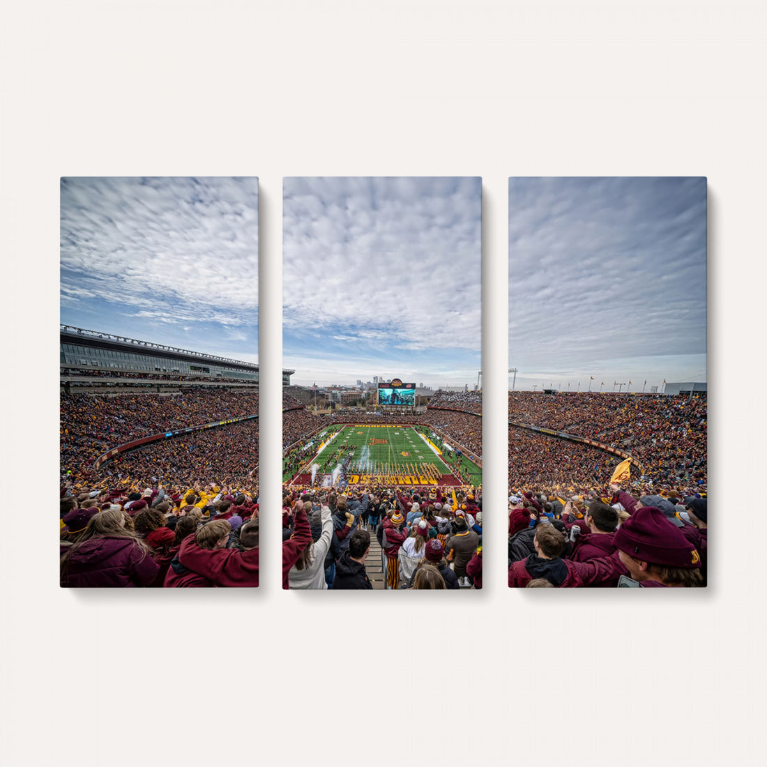University of Minnesota Golden Gophers Football Team Print, Framed and Ready to Hang