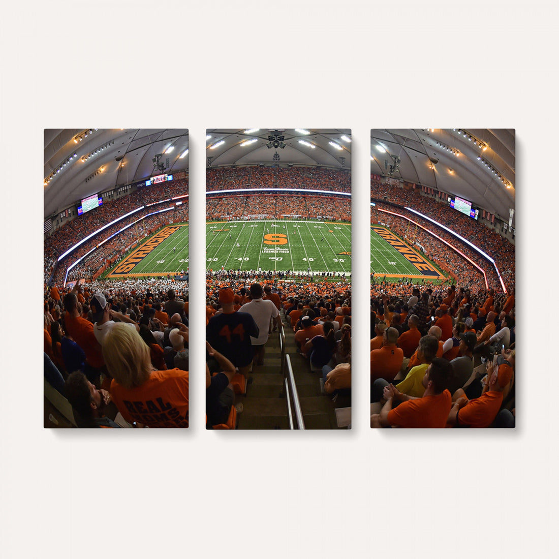 Syracuse University Orange Football Canvas Print, JMA Wireless Dome