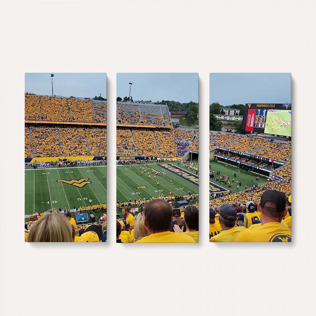 Puskar Stadium Canvas Print Wall Art, Morgantown Print