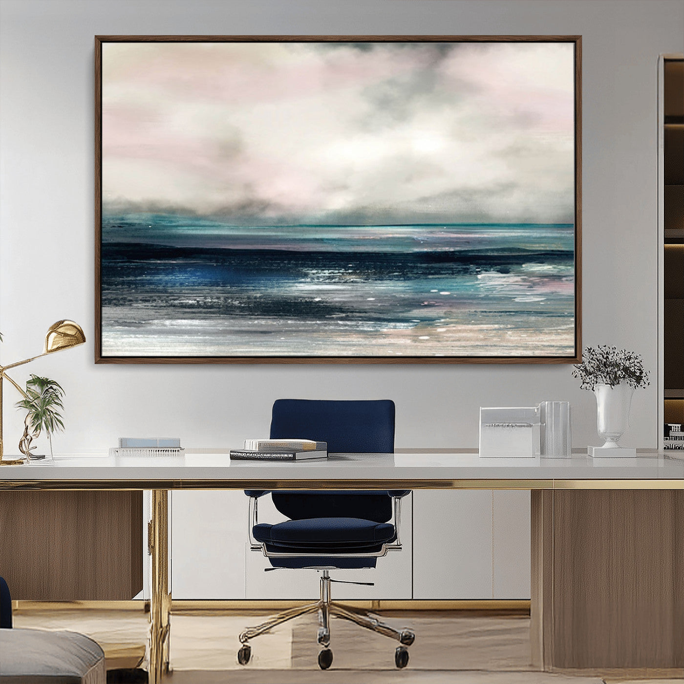 63797-MGV-CV-36X24-Contemporary Abstract Wall Art Canvas Print