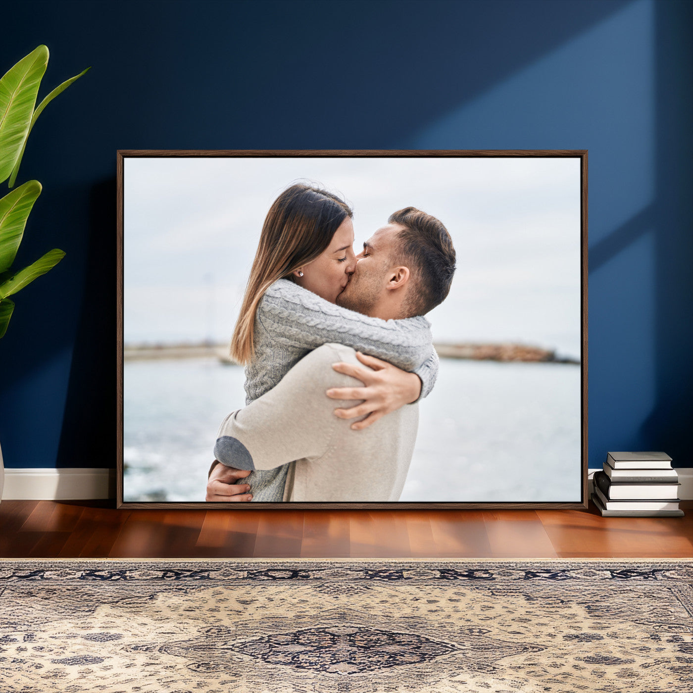 28984291-MGV-CV-36X24 - Custom Photo with Framed Canvas Wall Art Canvas Print Personalized Picture Print Framed Wall Art Digitally Printed Photo