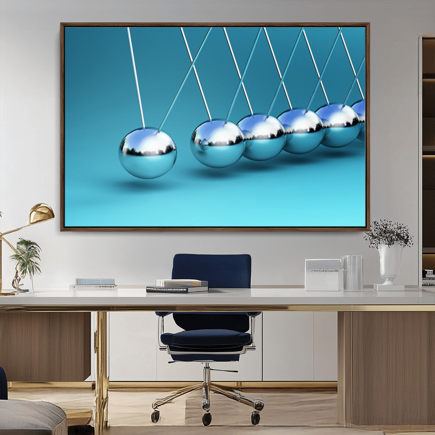 -Newton Wall Art Canvas Print