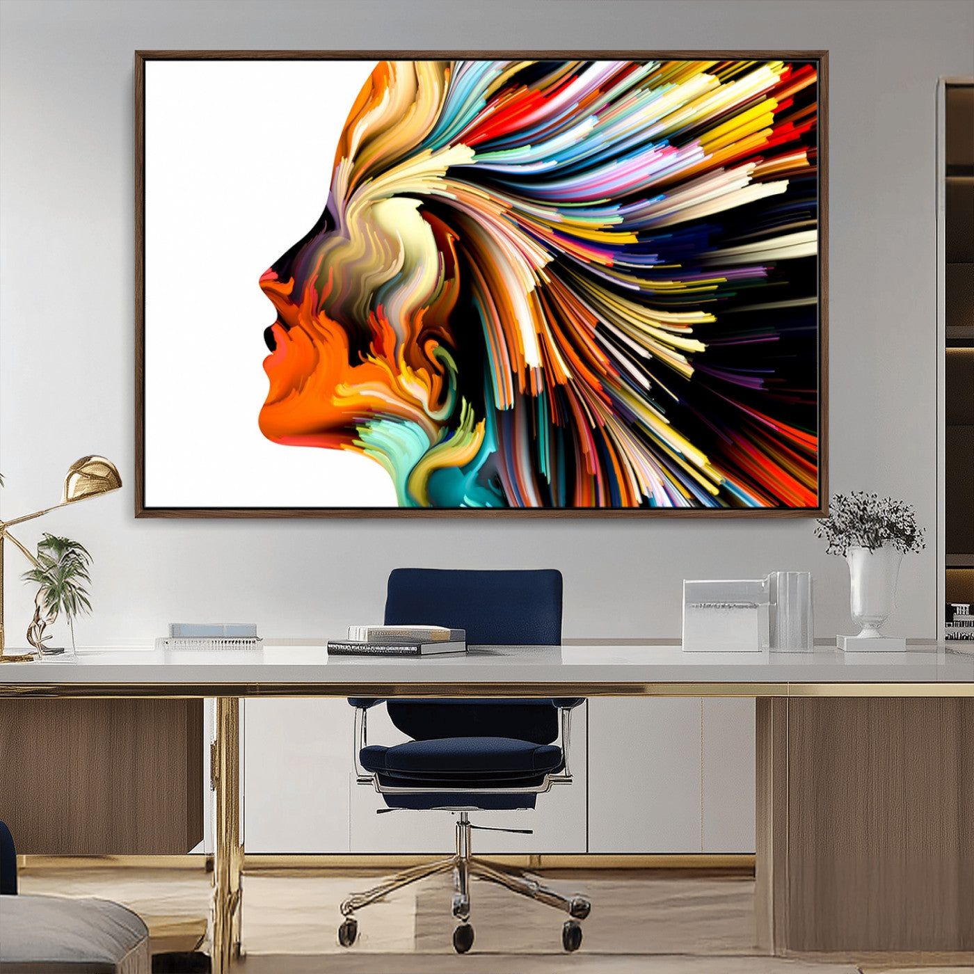 -Profile Colors Canvas Print