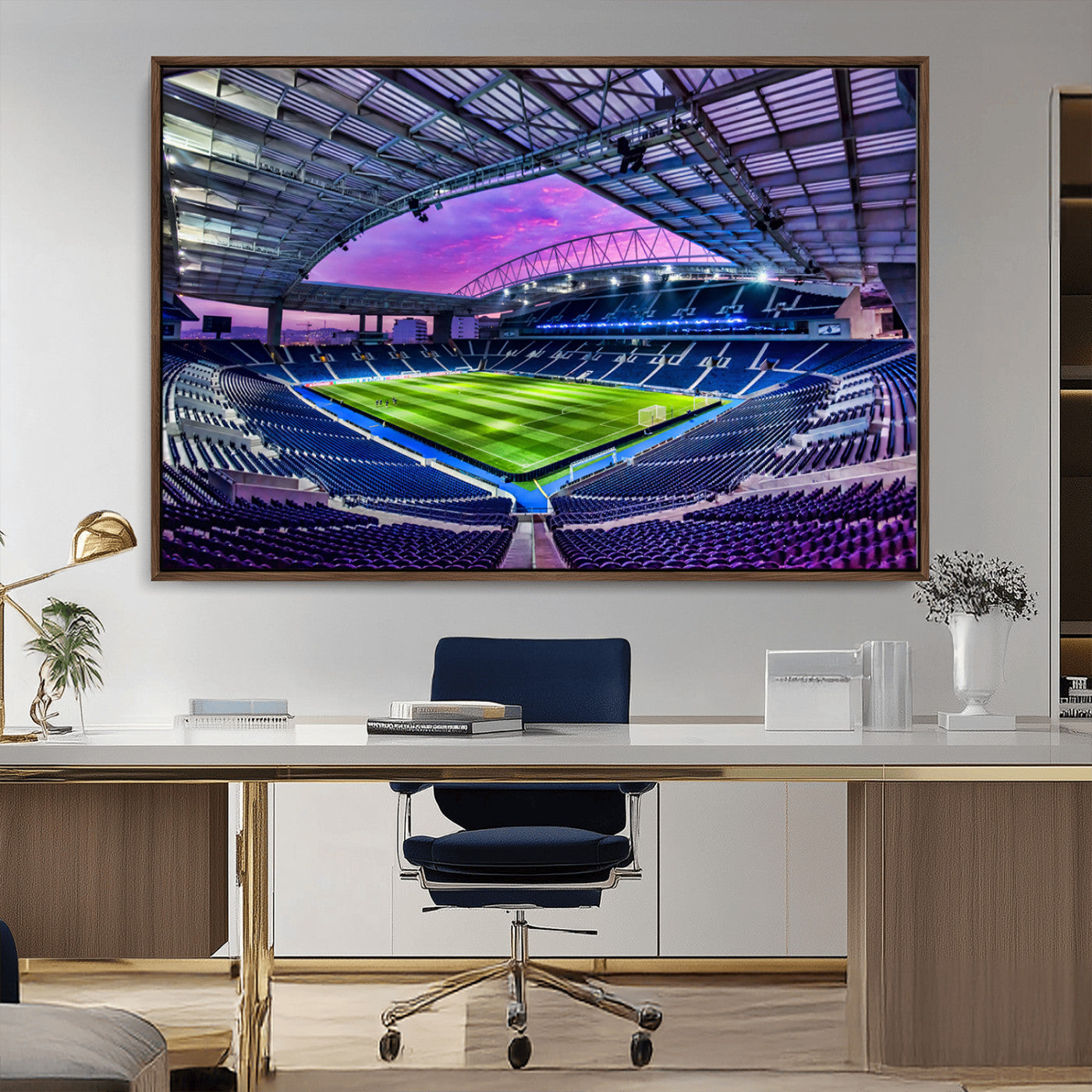 10851-MGV-CV-36X24-FC Porto Soccer Team Print Canvas- Dragon Stadium Wall Art Canvas Print