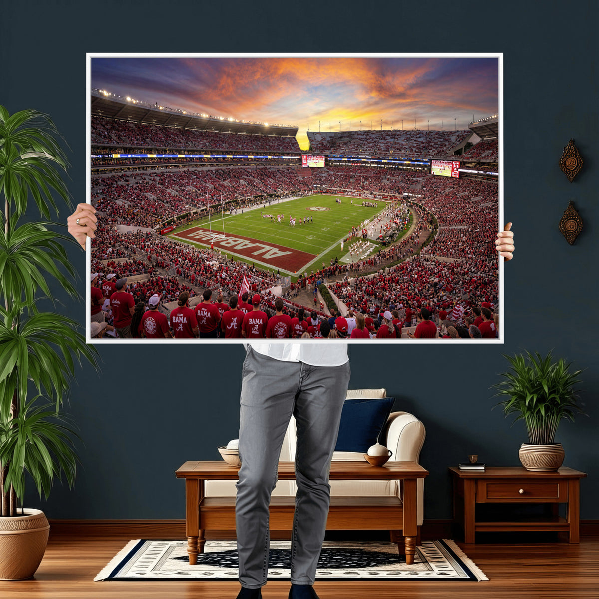 41995919-MGV-CV-36X24 - Stadium Wall Art Canvas Print