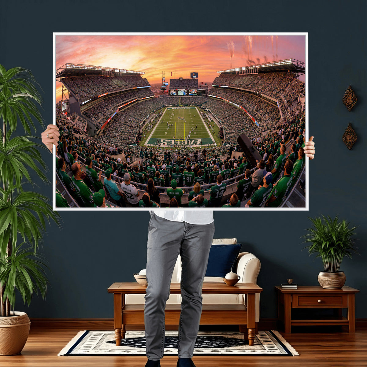 24458374-MGV-CV-36X24 - Stadium Wall Art Canvas Print