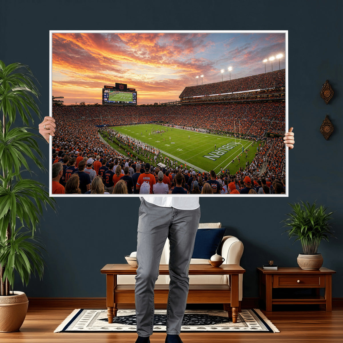 28631591-MGV-CV-36X24 - Stadium Wall Art Canvas Print