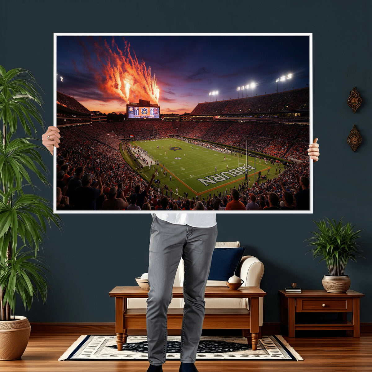 30686080-MGV-CV-36X24 - Stadium Wall Art Canvas Print