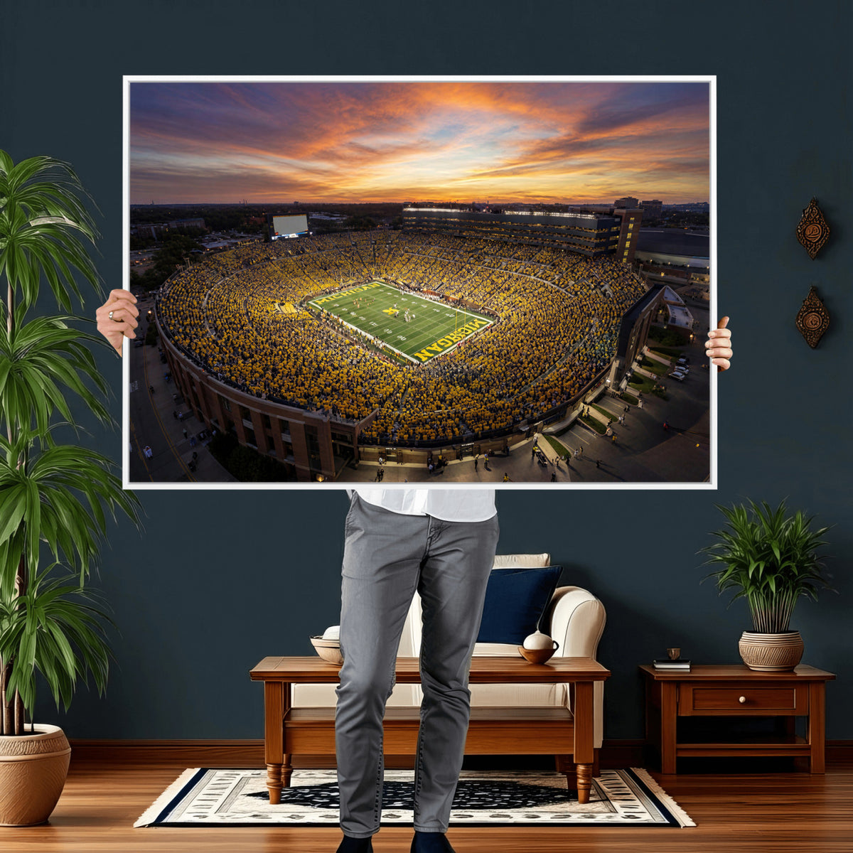 64902586-MGV-CV-36X24 - Stadium Wall Art Canvas Print