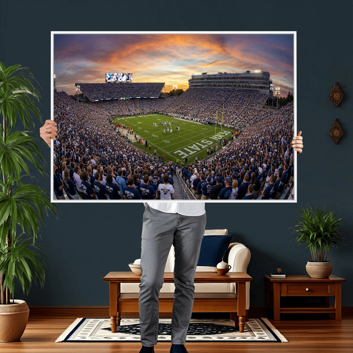 29008668-MGV-CV-36X24 - Stadium Wall Art Canvas Print