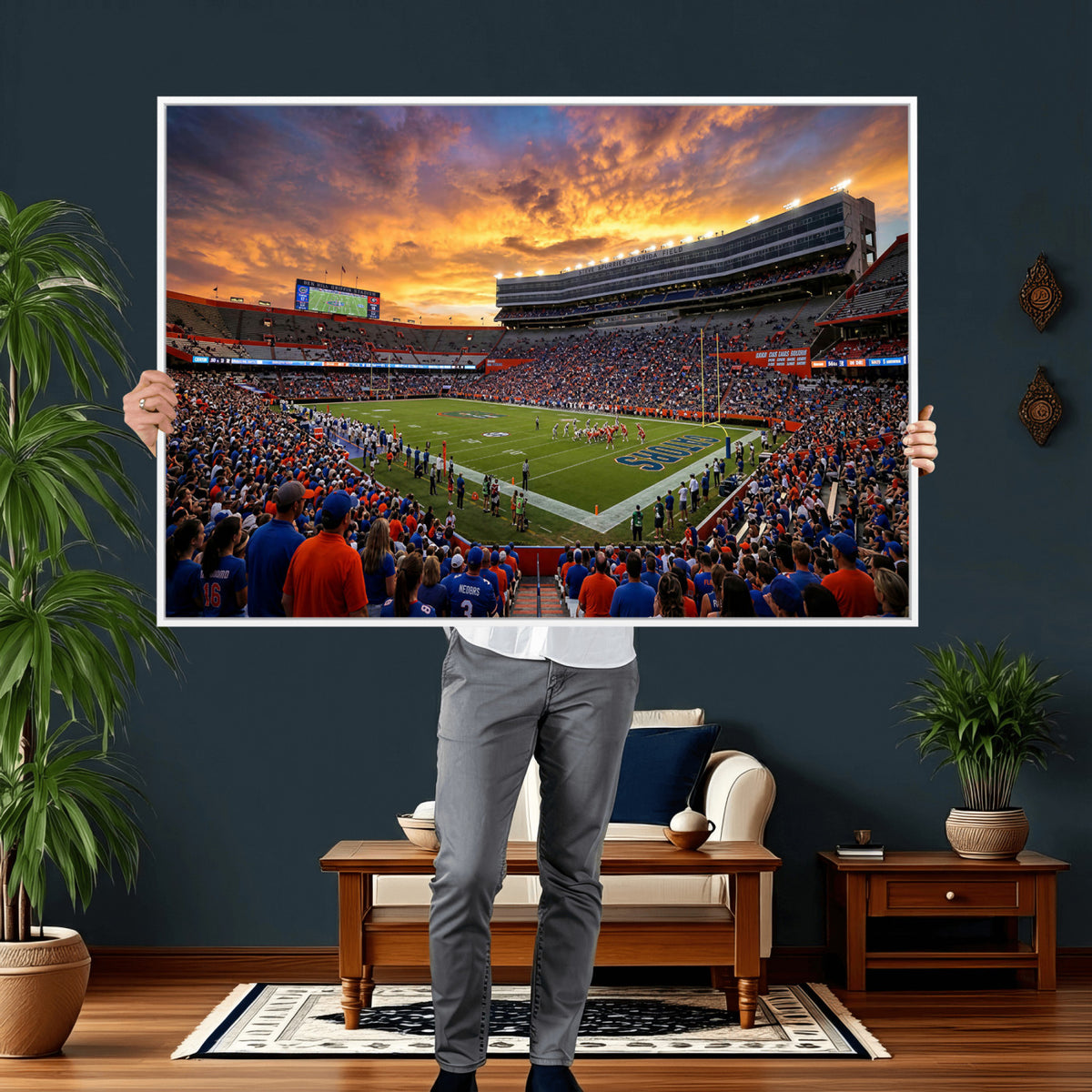 23829865-MGV-CV-36X24 - Stadium Wall Art Canvas Print