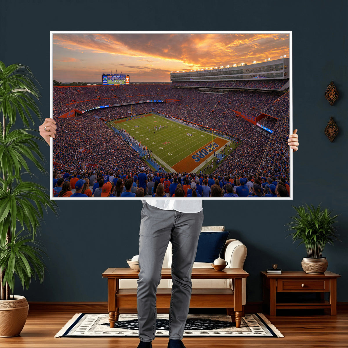 48009171-MGV-CV-36X24 - Stadium Wall Art Canvas Print
