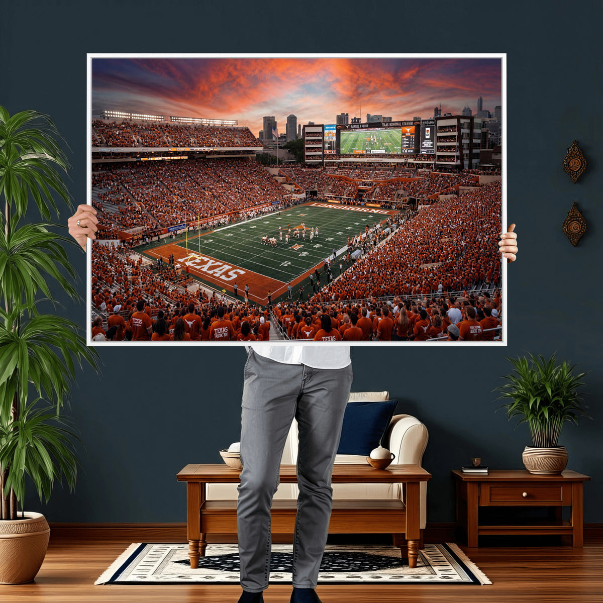 68564193-MGV-CV-36X24 - Stadium Wall Art Canvas Print