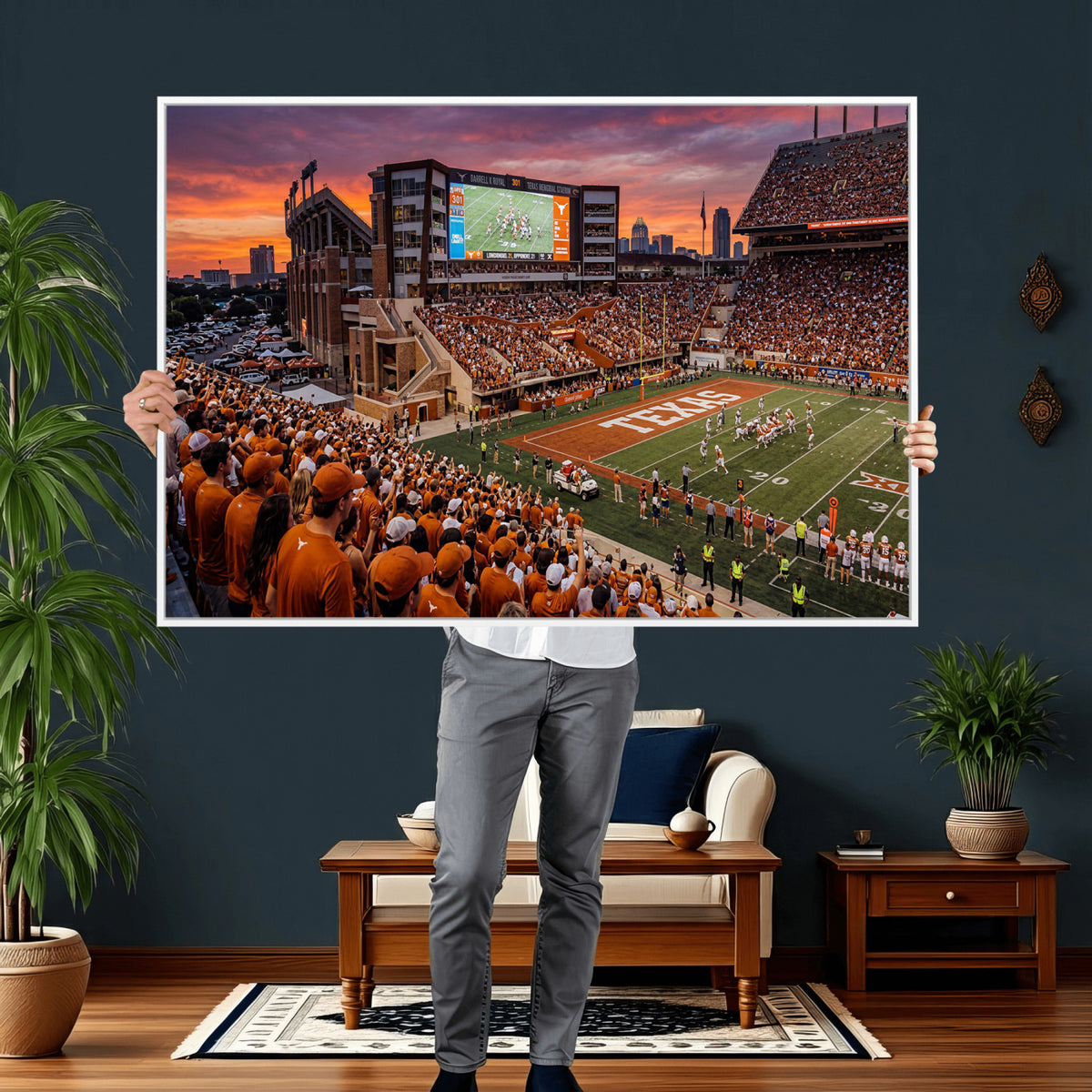 23743181-MGV-CV-36X24 - Stadium Wall Art Canvas Print
