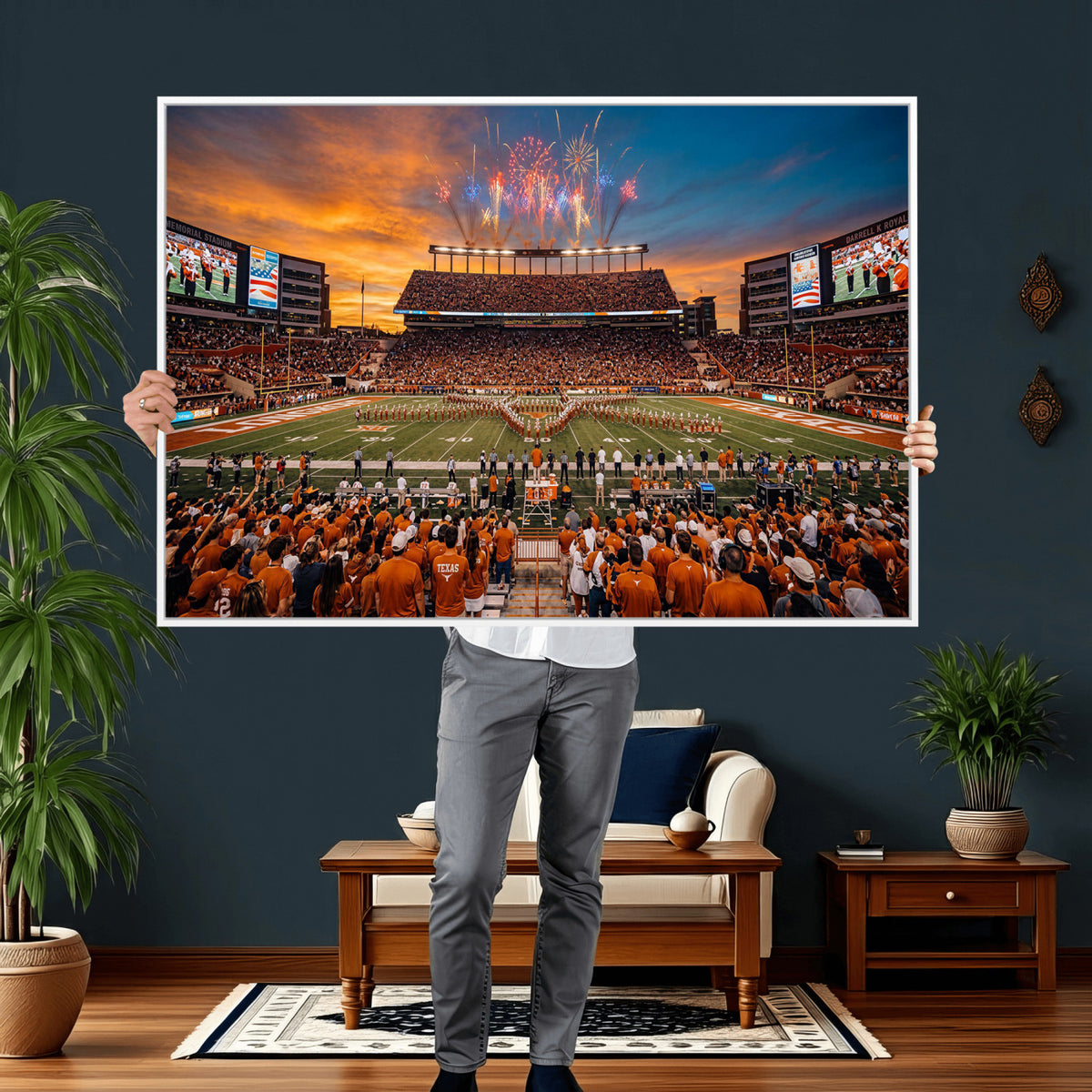 75031291-MGV-CV-36X24 - Stadium Wall Art Canvas Print