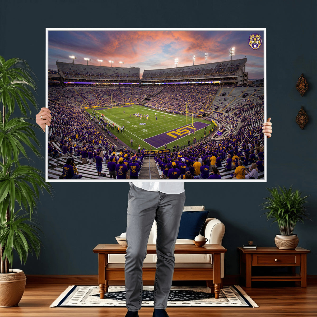 20281385-MGV-CV-36X24 - Stadium Wall Art Canvas Print