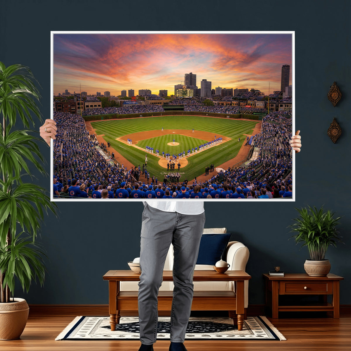 42812246-MGV-CV-36X24 - Stadium Wall Art Canvas Print