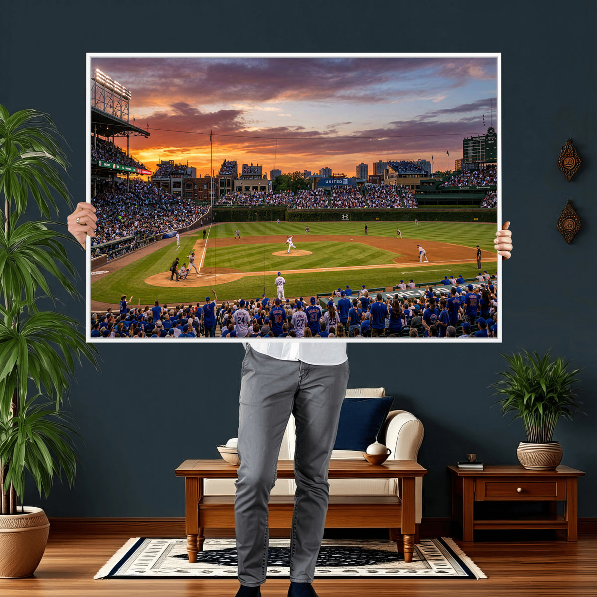 71103551-MGV-CV-36X24 - Stadium Wall Art Canvas Print