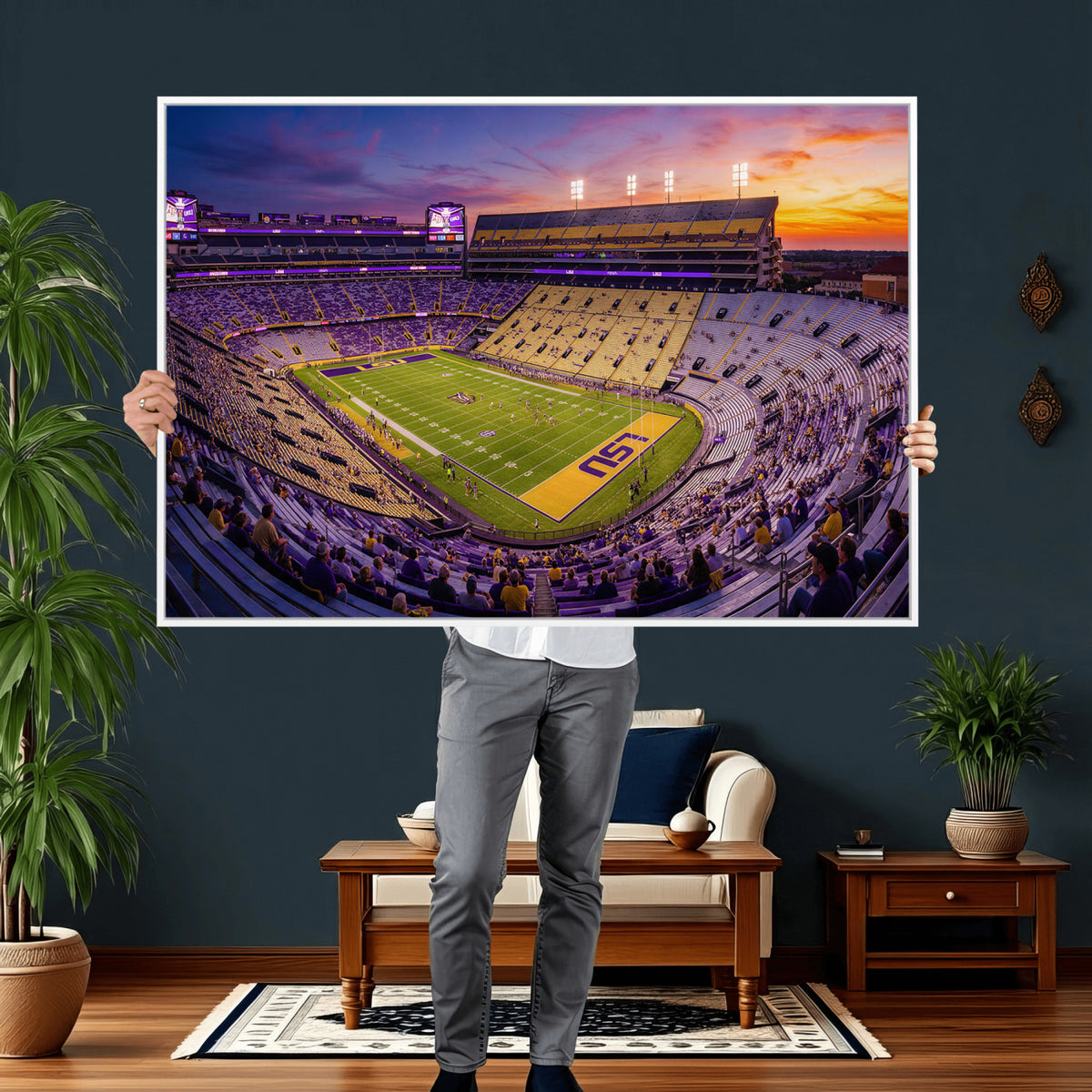 21378512-MGV-CV-36X24 - Stadium Wall Art Canvas Print