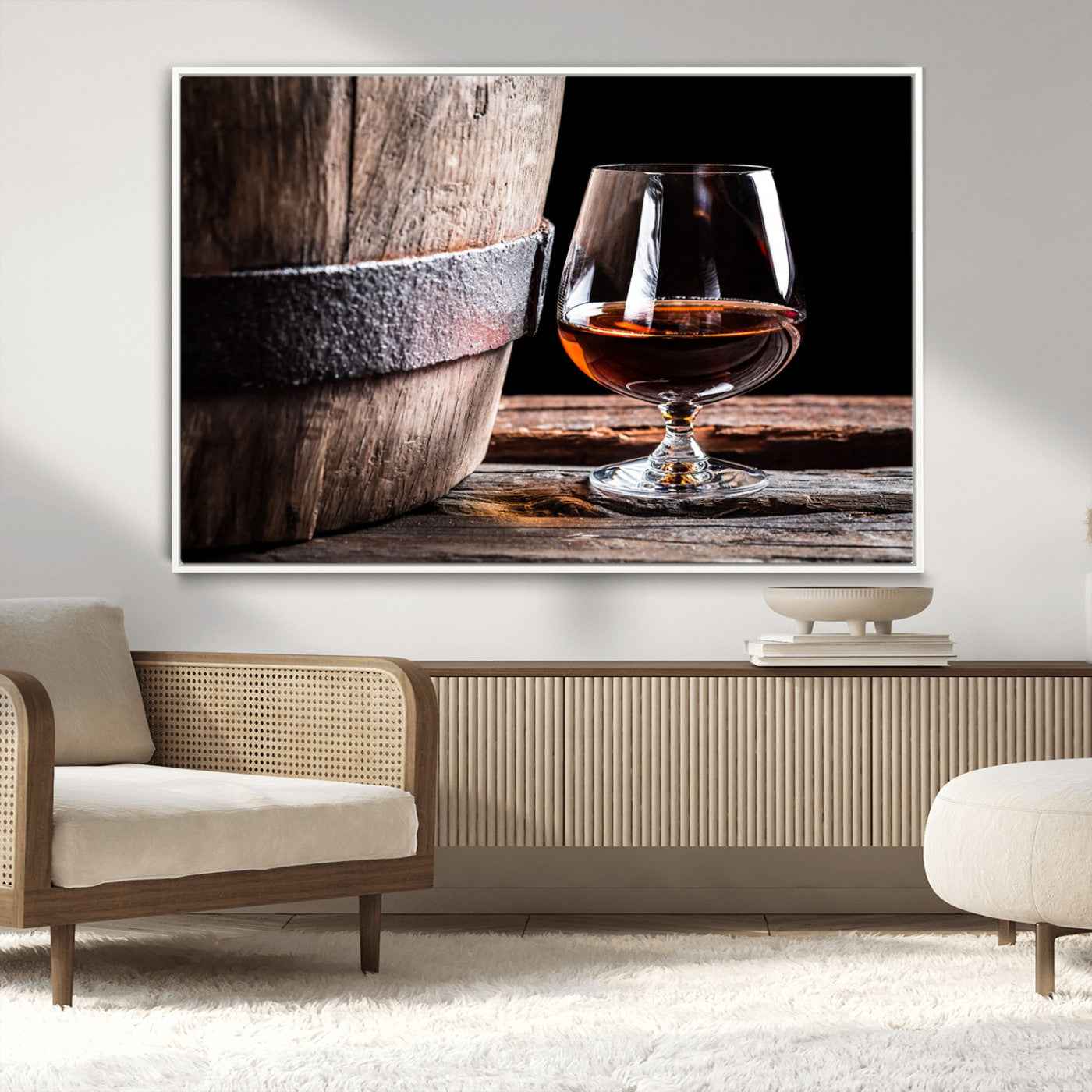 -Scots Whiskey Wall Art Canvas Print