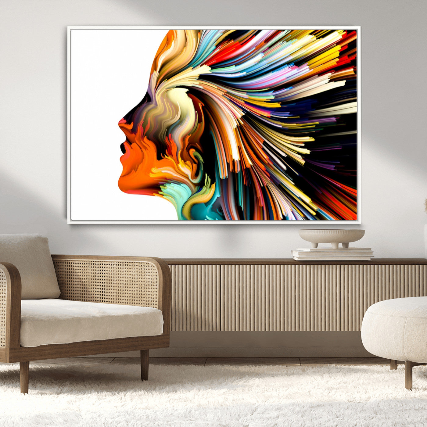 -Profile Colors Canvas Print
