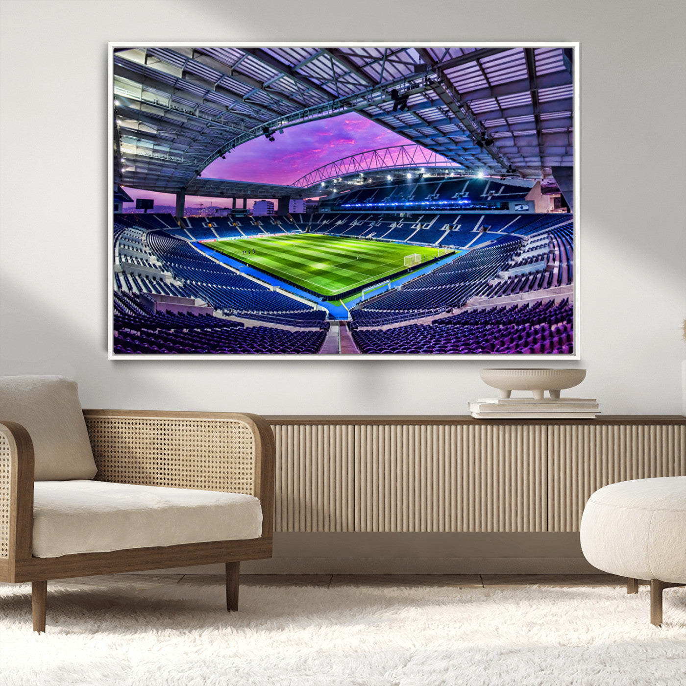 10851-MGV-CV-36X24-FC Porto Soccer Team Print Canvas- Dragon Stadium Wall Art Canvas Print