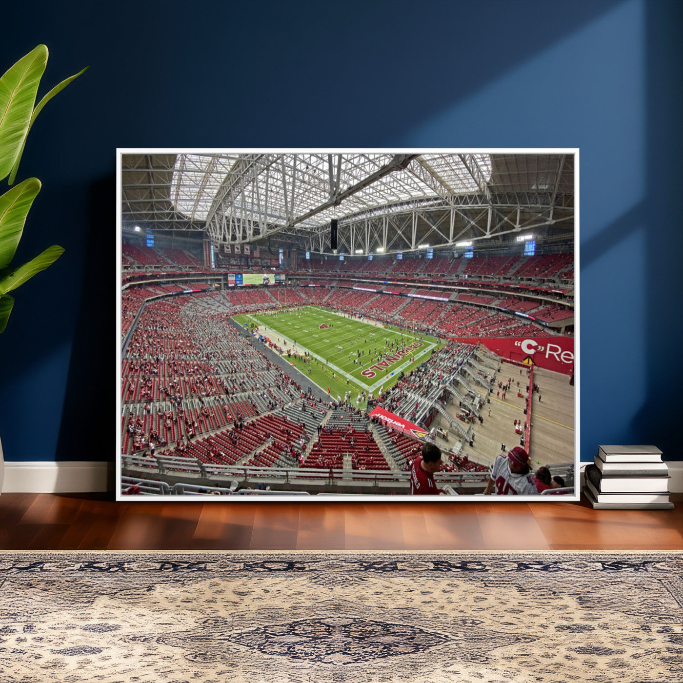 30579717-MGV-CV-36X24 - State Farm Stadium Canvas Wall Art, Arizona Cardinals Football Stadium Print, Glendale NFL Arena Panorama Artwork