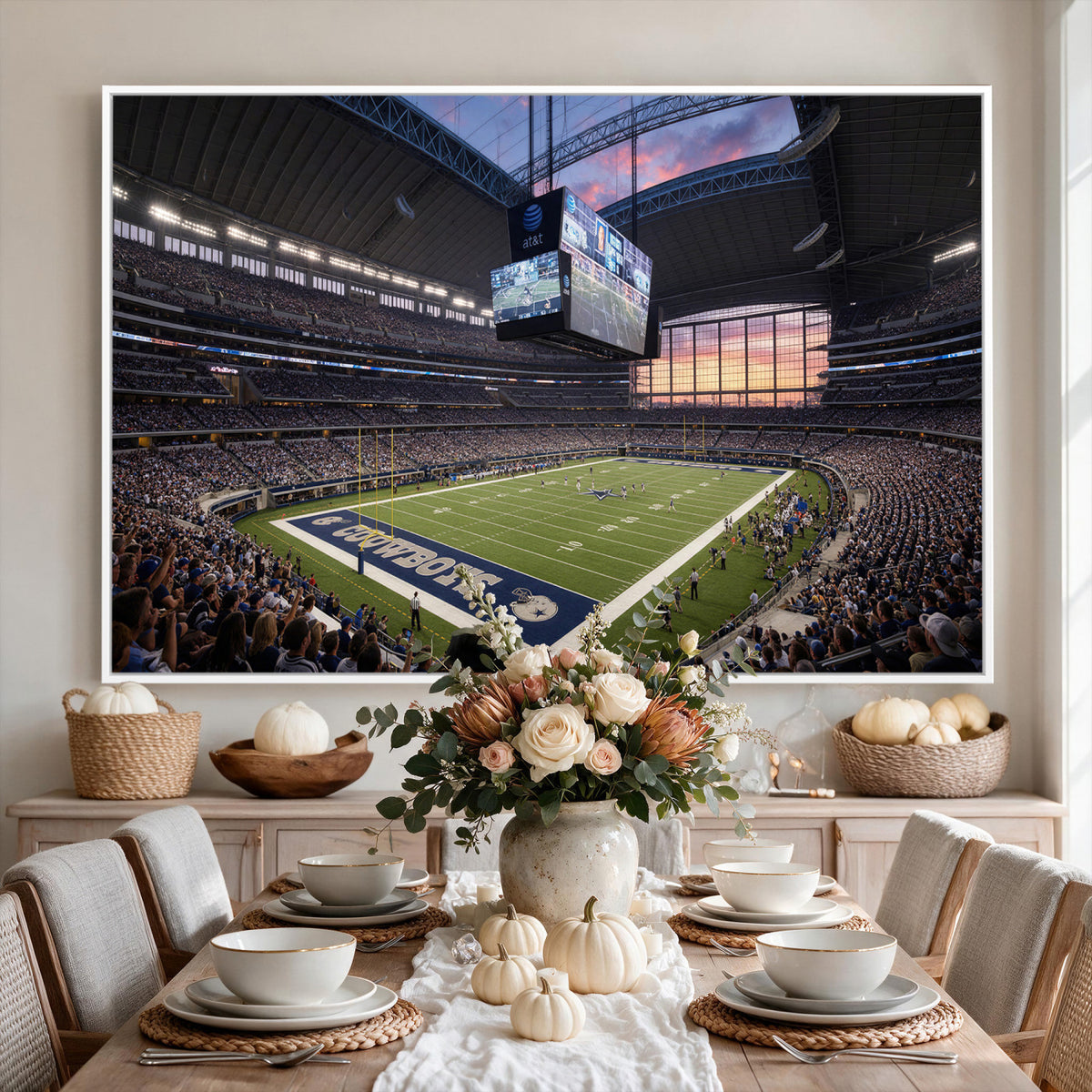 25449193-MGV-CV-36X24 - Stadium Wall Art Canvas Print