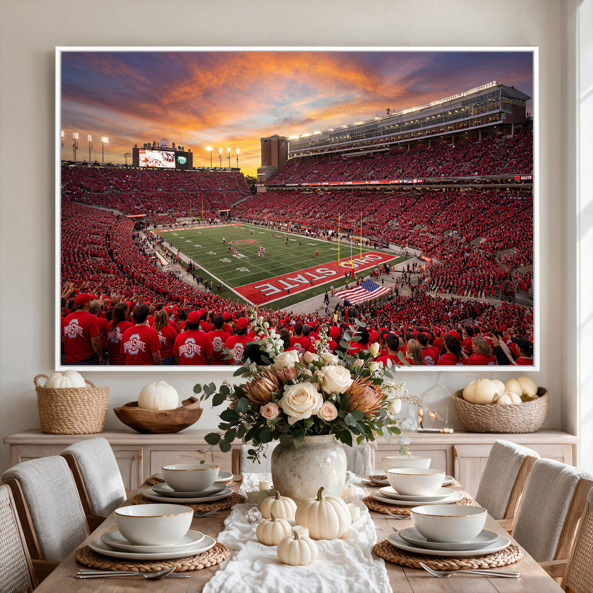 73119077-MGV-CV-36X24 - Stadium Wall Art Canvas Print