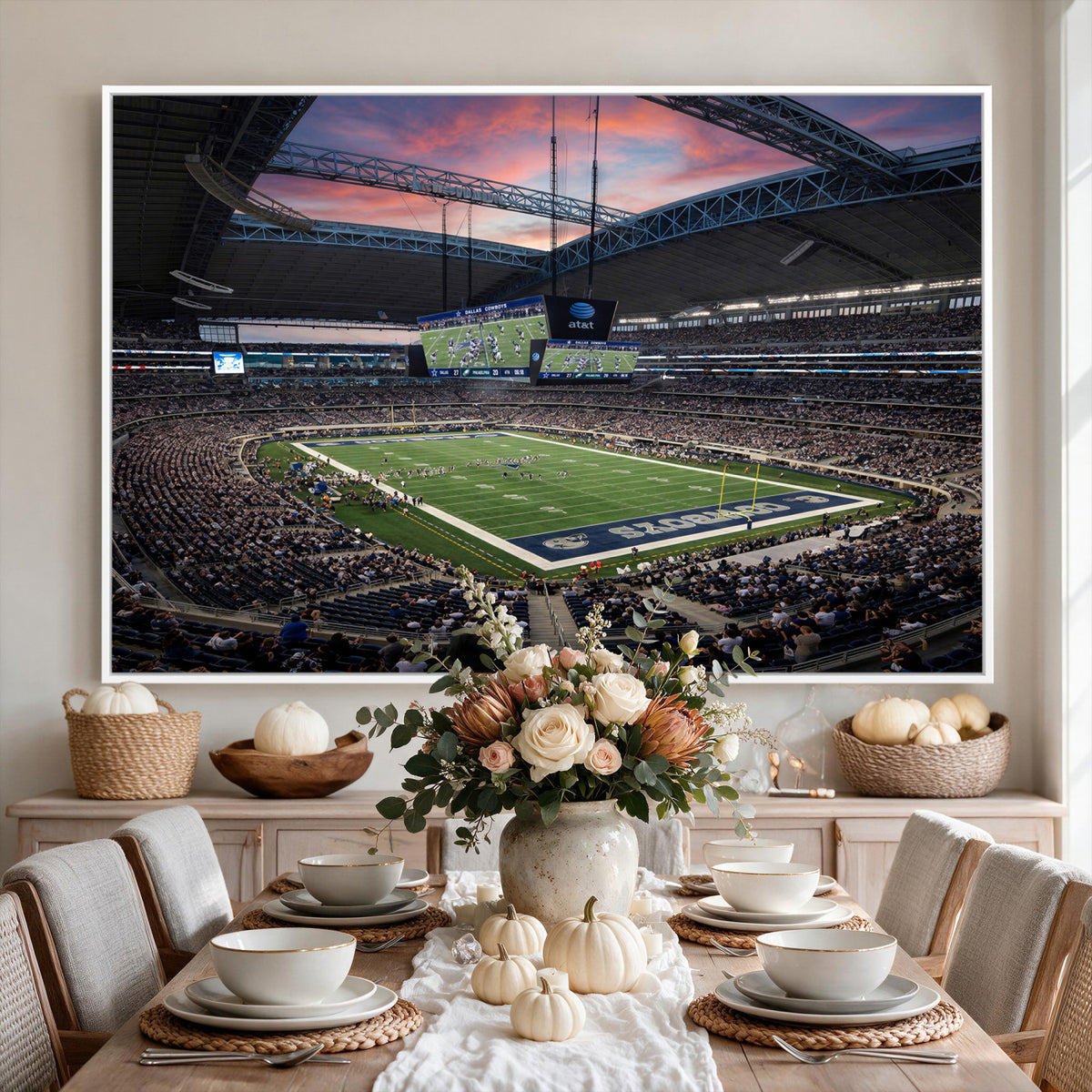 11530179-MGV-CV-36X24 - Stadium Wall Art Canvas Print